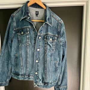 Classic Denim Jacket, GAP XL